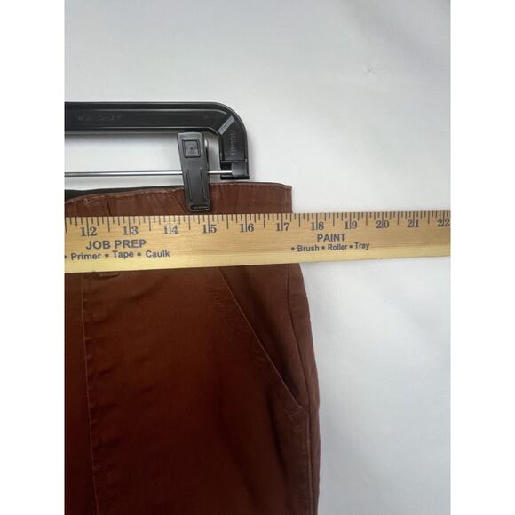 Democracy Women's Size 12 Red 'Ab' Solution Denim Jogger Pants - Picture 8 of 10